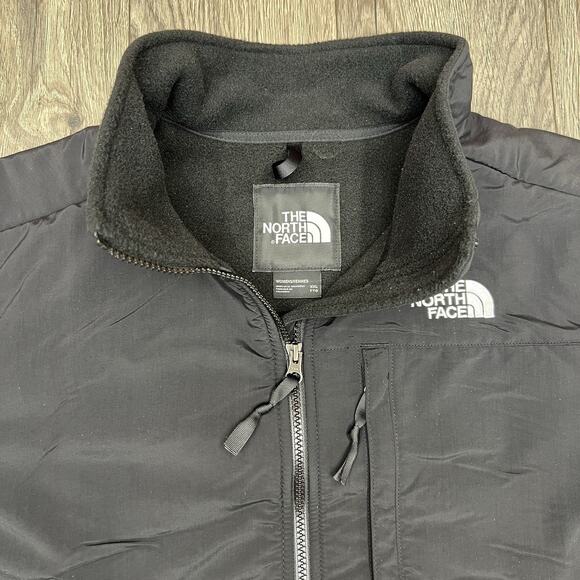The North Face Hoodie Jacket Size 2XL Womens Black Retro Denali TNF Black $200 - Picture 9 of 16